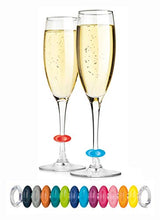 Carica l'immagine nel visualizzatore di Gallery, Tescoma 695454 Uno Vino Anelli Segna Calici, 12 Colori - Ilgrandebazar