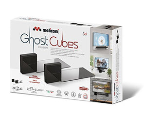Meliconi Ghost Cube Soundbar Bianco, sistema copricavi componibile con Bianco