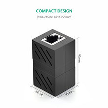 Carica l'immagine nel visualizzatore di Gallery, UGREEN 5Pack Connettore Cavo di Rete Cat6 8P8C Keystone Rj45 Modulo Nero - Ilgrandebazar