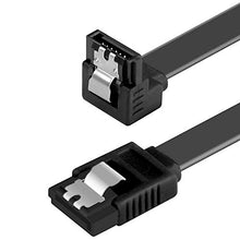 Carica l'immagine nel visualizzatore di Gallery, KUYiA Cavo SATA 3, 35CM Lungo 7 Pin Cavi Dati, Dritto e 90 Gradi Angolo 1PC - Ilgrandebazar