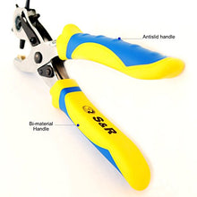 Carica l'immagine nel visualizzatore di Gallery, S&R Fustellatrice/Occhiellatrice/Perforatrice per Cuoio, Teloni, Pelle,...