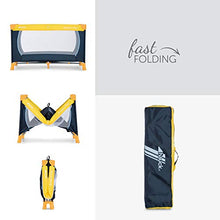 Carica l'immagine nel visualizzatore di Gallery, Hauck Dream N Play Lettino da Viaggio per Neonati e (Giallo/ Blu/ Navy) - Ilgrandebazar