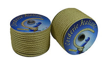Carica l'immagine nel visualizzatore di Gallery, Corderie Italiane 006044062 Corda Juta, 6 mm, 100 m, Naturale
