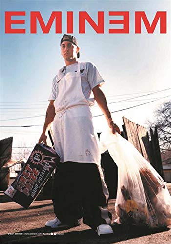 Heart Rock Bandiera Originale Eminem Filth, Tessuto, Multicolore, 110x75x0.1... - Ilgrandebazar