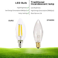 Carica l'immagine nel visualizzatore di Gallery, Svater 12 Pezzi Lampadine Led E14 C35 Lampadina Filamento Bianco Caldo 2700K... - Ilgrandebazar