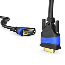Carica l'immagine nel visualizzatore di Gallery, KabelDirekt Cavo VGA, 15-pin, Supporta Full HD 1080p, 2560x1600, 3D, per 10M - Ilgrandebazar