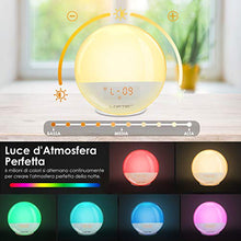 Carica l&#39;immagine nel visualizzatore di Gallery, Luce Sveglia Alba WiFi LOFTer Wake Up Light LED Intelligente Lampada da... - Ilgrandebazar