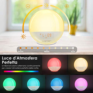 Luce Sveglia Alba WiFi LOFTer Wake Up Light LED Intelligente Lampada da... - Ilgrandebazar