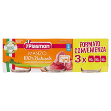 Carica l'immagine nel visualizzatore di Gallery, Plasmon Omogeneizzato di Carne Manzo – 24x80g