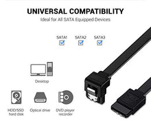 Carica l'immagine nel visualizzatore di Gallery, KUYiA Cavo SATA 3, 35CM Lungo 7 Pin Cavi Dati, Dritto e 90 Gradi Angolo 1PC - Ilgrandebazar