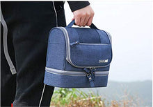 Carica l'immagine nel visualizzatore di Gallery, CYBERNOVA Trousse da viaggio, kit grande organizzatore cosmetico Viola