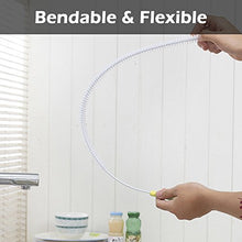 Carica l'immagine nel visualizzatore di Gallery, Senhai, 2 spazzole per la Pulizia dello Scarico, 71 cm, con 1 trivella a... - Ilgrandebazar