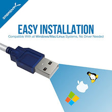 Carica l'immagine nel visualizzatore di Gallery, Sabrent Cavo Convertitore da USB 2.0 a Seriale (9 pin) DB-9 RS-232 0,60 M
