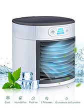 Carica l'immagine nel visualizzatore di Gallery, Homitt Mini Raffreddatore D'aria, Personale Condizionatori Bianca