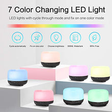 Carica l'immagine nel visualizzatore di Gallery, Tenswall 500ml Diffusore di Aromi con Telecomando,Ultrasuoni Umidificatore...