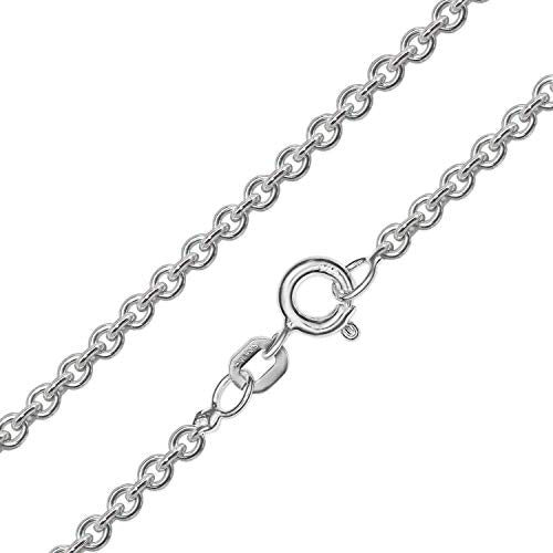 Clever Jewellery Set Battesimo Per Bambino – Collana Con Croce In Argento 925 E Catenina 40 Cm