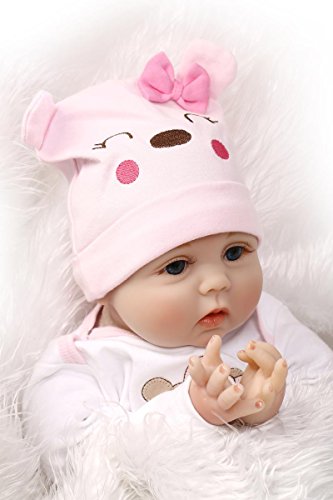ZIYIUI Realistica 55 cm Bambole Reborn Bambina Bambola Femmina. Ilgrandebazar