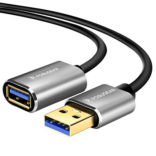 Cavo Prolunga USB 3.0 Doppio Maschio A Femmina Con Montaggio A Pannello - 50 Cm, Supporto Trasferimento Dati 4.8 Gbps E Ricarica, Hot Plug