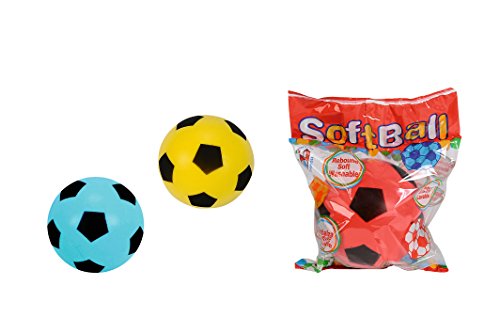 Palla In Schiuma Dinamica 21cm – Alta Densità, Non Tossica, Peso 250g, Colori Rosso E Giallo