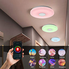 Carica l'immagine nel visualizzatore di Gallery, ANYES Moderna plafoniera intelligente Wifi Controllo vocale Adatto per...