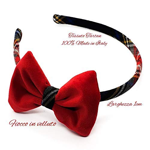 Cerchietto Di Natale Imbottito In Velluto Con Fiocco Glitterato: L'Accessorio Perfetto Per Le Tue Feste!