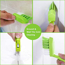 Carica l'immagine nel visualizzatore di Gallery, 3 in 1 tile Grout Cleaner pennello cucina bagno Dirt scrubbing strumento... - Ilgrandebazar