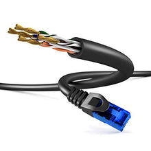 Carica l'immagine nel visualizzatore di Gallery, KabelDirekt Cavo di Rete, Ethernet e cavo Lan Trasmette fino a 20m, nero-blu - Ilgrandebazar