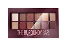 Carica l'immagine nel visualizzatore di Gallery, Maybelline MAY BURGUNDY BAR PALET.BLfr/it/nl 04 Bu ombretto Rosso Glitter,... - Ilgrandebazar