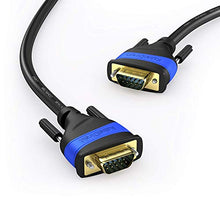 Carica l'immagine nel visualizzatore di Gallery, KabelDirekt Cavo VGA, 15-pin, Supporta Full HD 1080p, 2560x1600, 3D, per 10M - Ilgrandebazar