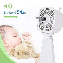 Carica l'immagine nel visualizzatore di Gallery, Aigostar Louis 33JTN - Ventilatore da tavolo, silensioso, 3 impostazioni di...