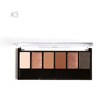 Carica l'immagine nel visualizzatore di Gallery, Palette di ombretti, set cosmetici in 6 colori, brillanti e opachi, a #2 - Ilgrandebazar
