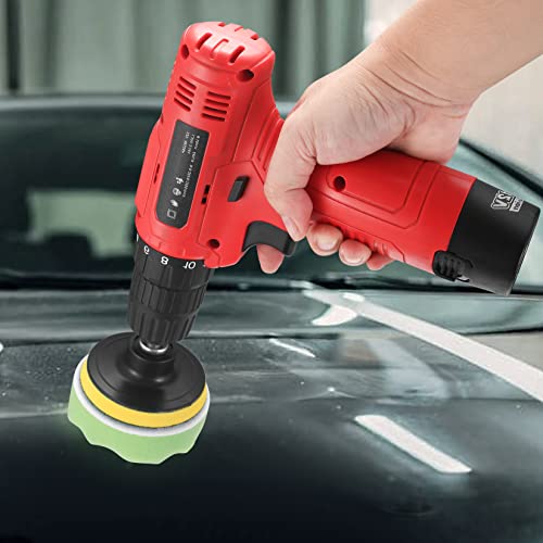 Tamponi Per Lucidatura Auto 5 Pezzi - Per Trapano, Spugna Per Lucidare, Cerare E Sigillare - Foto 2