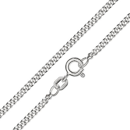 Collana Battesimo Per Bambina Con Ciondolo A Cuore E Angelo, Zaffiro Blu, In Argento 925, Catena 34 Cm, In Elegante Custodia Regalo Clever Schmuck
