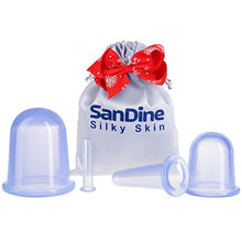 Carica l'immagine nel visualizzatore di Gallery, Set per Coppettazione - Coppetta Massaggio Anticellulite - Blu 4 pezzi - Ilgrandebazar