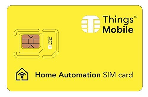 SIM Card per Smart Home/Domotica - GSM/2G/3G/4G - ideale allarmi,...