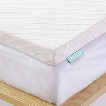 Carica l'immagine nel visualizzatore di Gallery, RECCI - Topper in memory foam, altezza 4 cm, 160 x 190 cm 160 x 190