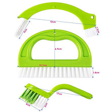 Carica l'immagine nel visualizzatore di Gallery, 3 in 1 tile Grout Cleaner pennello cucina bagno Dirt scrubbing strumento... - Ilgrandebazar