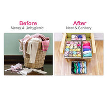 Carica l'immagine nel visualizzatore di Gallery, Cassetto Organizer per Biancheria Intima, LEADSTAR Divisori Cassetti...