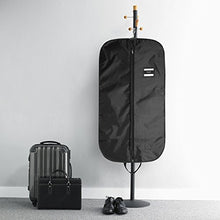 Carica l'immagine nel visualizzatore di Gallery, ecooe 2-Pezzi Borsa Porta Abiti 110x60cm Versione pi¨´ 110x60cm, Negro 1 - Ilgrandebazar