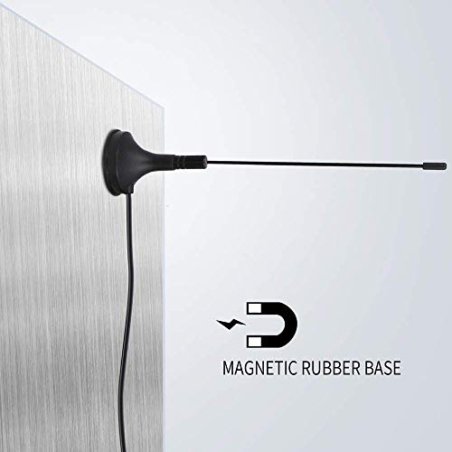 Antenna TV Portatile Magnetica - Freeview HD Per Interni/Esterni, Auto