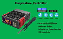 Carica l'immagine nel visualizzatore di Gallery, diymore STC-1000 Regolatore di Temperatura Termostato Stc-1000 Ac 110v-220v - Ilgrandebazar