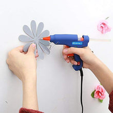 Carica l'immagine nel visualizzatore di Gallery, Blusmart Mini Pistola per colla a caldo con 25 Bastoncini di colla, Blu