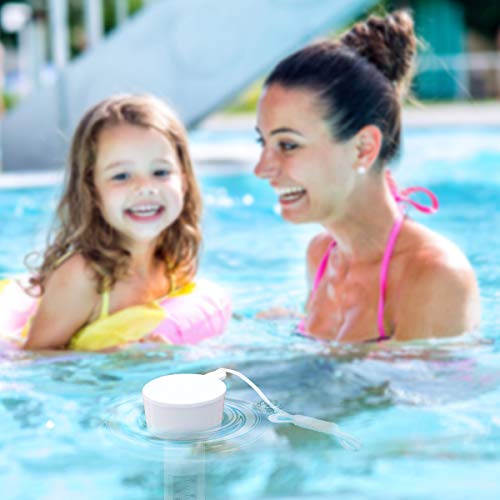 Termometro Galleggiante Per Piscina Con Corda: Facile Da Leggere In °C E °F, Resistente E Infrangibile