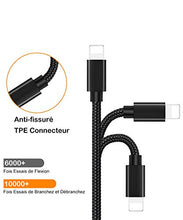 Carica l'immagine nel visualizzatore di Gallery, OTISA Phone Cavo,3 * 2M Nylon Cavo di Sincronizzazione e di... - Ilgrandebazar