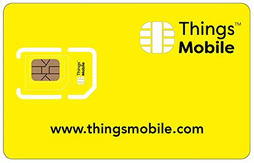 SIM Card Things Mobile prepagata per IOT e M2M con copertura globale senza...