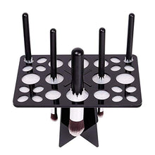 Carica l'immagine nel visualizzatore di Gallery, CINEEN Professionale pieghevole di essiccazione pennelli trucco Nero