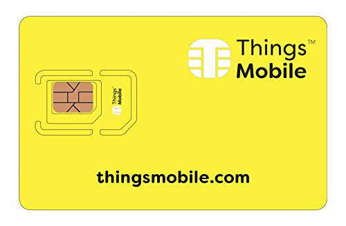 SIM Card Things Mobile prepagata per IOT e M2M con copertura globale e 10 €...