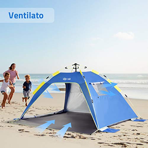 Tenda Da Campeggio Automatica Istantanea Per 2-3 Persone, Pop Up - Foto 3