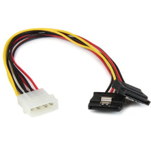 Carica l'immagine nel visualizzatore di Gallery, Startech.Com Adatattore Splitter Cavo di Alimentazione Y Lp4 a 2 Sata...