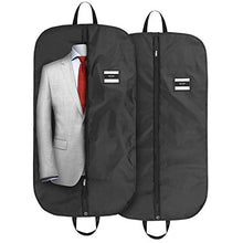 Carica l'immagine nel visualizzatore di Gallery, ecooe 2-Pezzi Borsa Porta Abiti 110x60cm Versione pi¨´ 110x60cm, Negro 1 - Ilgrandebazar